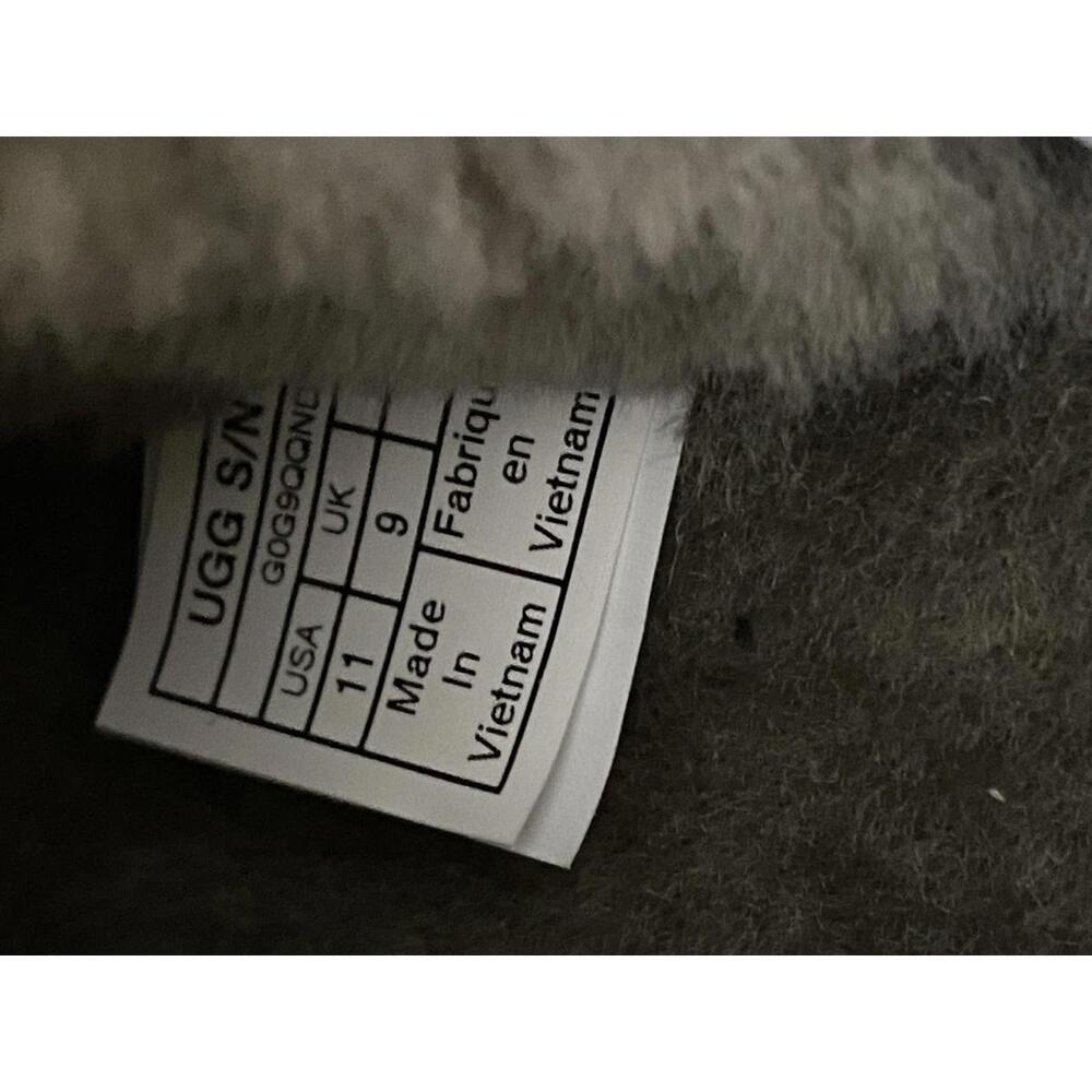 Ugg Fluff Yeah Slide Burnt Olive Sz 11 - Picture 4 of 7